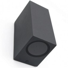 Φωτιστικό Τετράγωνο Διπλής Κατεύθυνσης 2xGU10 230V Αλουμινίου IP54 Γραφίτη 3-79041